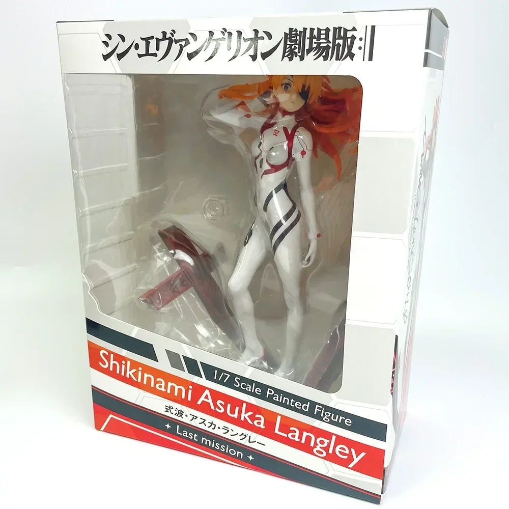 Bandai Neue Evangelion Anime Mädchen Figuren EVA Asuka Langley Soryu Action Figure Sammlung Figuren Modell Puppe Geschenke Kinder Spielzeug