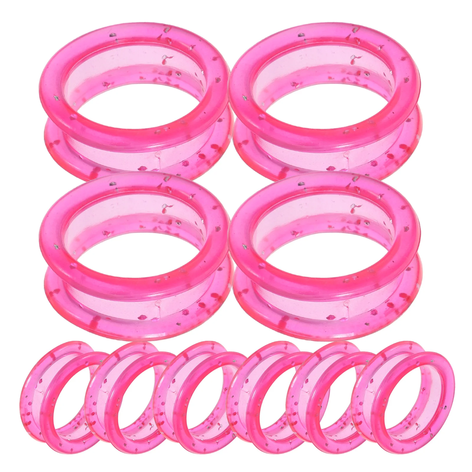 12 قطعة خواتم الاصبع سيليكون لينة للمقص مثالية الكلب الاستمالة اكسسوارات آمنة عقد عدم الانزلاق قبضة ل الكفوف آذان التشذيب #5