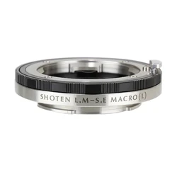 SHOTEN L.M-S.E M L Macro Adapter Light Black Sliver for Leica M Ziess M VM mount lens to Sony E mount NEX A9 LM-SE Lens Adapter