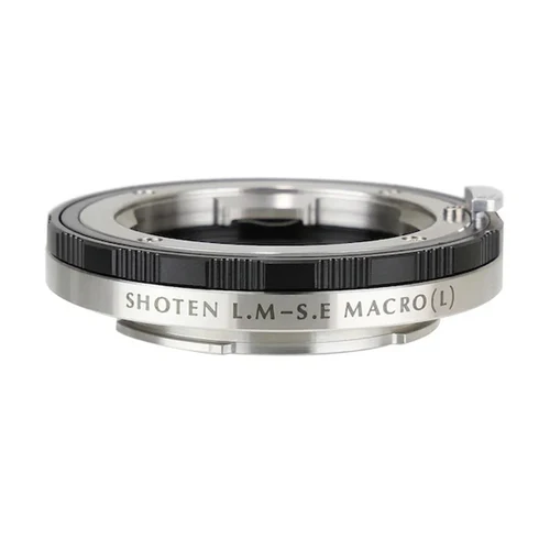 SHOTEN-L.M-S.E m lマクロアダプター、ブラックシルバー、ライカmジッパー、m vmマウントレンズからソニーeマウント、nex a9 LM-SEレンズアダプター