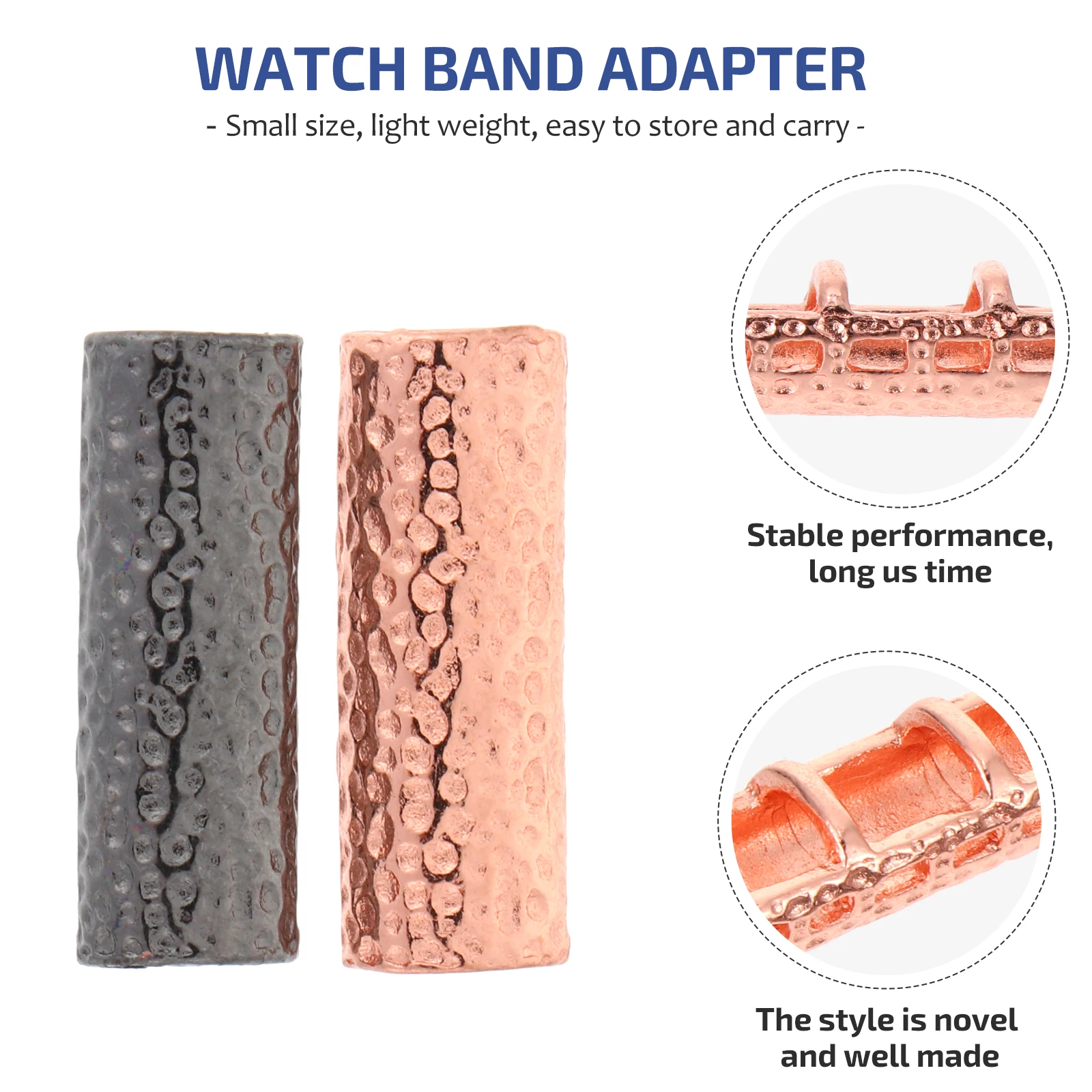 

10 Pcs Watch Strap Connector Band Specific Connectors for Pins Replacement Kit Wristband Adapter