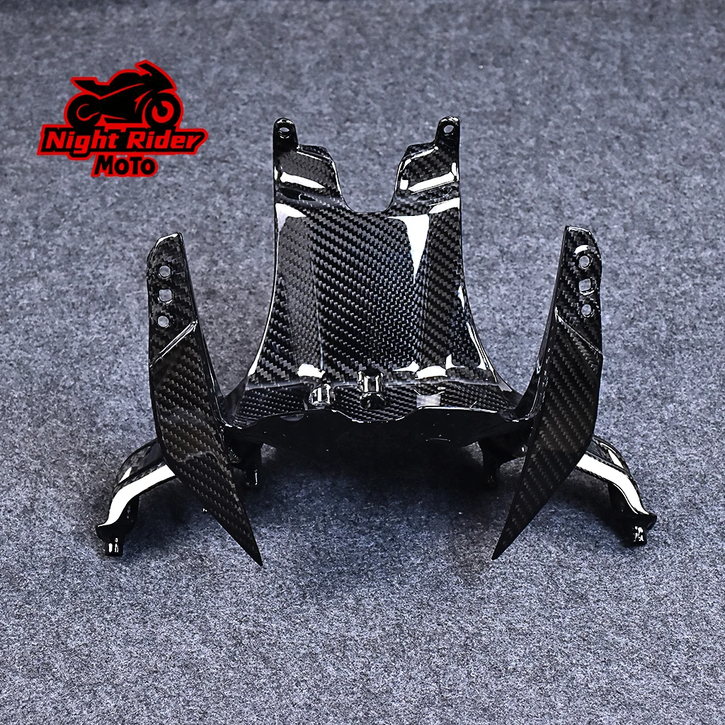 

Headlight Bracket Motorcycle Auxiliary Head Light Support Flashing Holder Carbon Fiber For DUCATI Panigale V4 V4S V4R 2018-2021