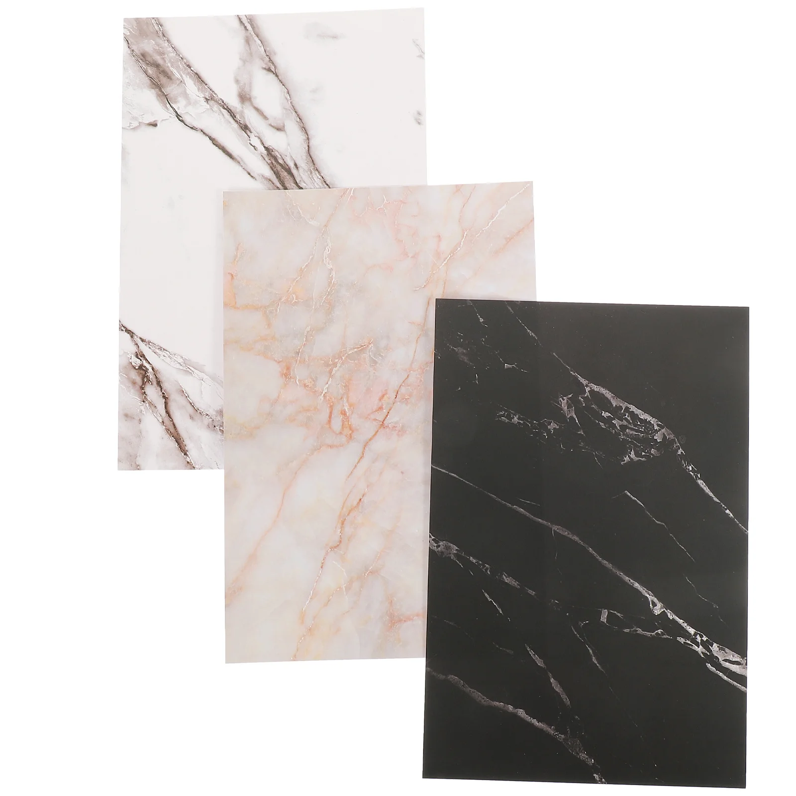 3Pcs Strong Photo Backdrop Boards Delicate Design for Product Photography Jewelry Watches Food Shooting Background