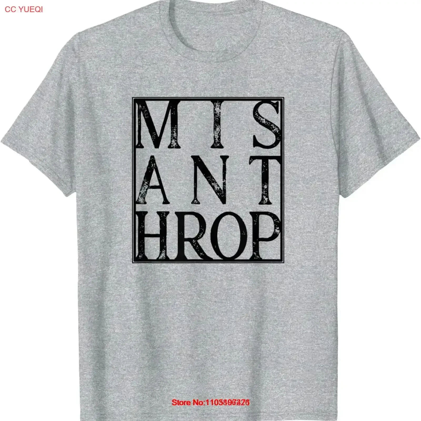 

Футболка Misanthrop с человеческим ворогом, винтажная стираная растянутая повседневная уличная одежда с графикой, слегка универсальная стильная домашняя мода