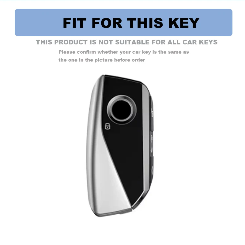 Fashion TPU Car Key Fob Case Cover For BMW 5 7 Series i5 i7 X1 X2 X5 X6 X7 IX XM 2024 2025 Shell Keyless Protector Accessories