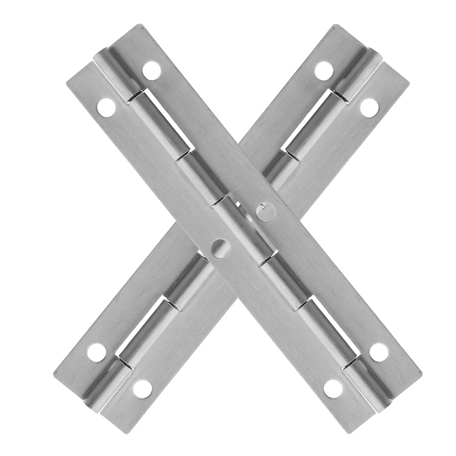 Heavy Duty Stainless Steel Piano Hinge Smooth Even Pivot Continuous Support for Doors Cabinets Toolboxes Piano Hinge