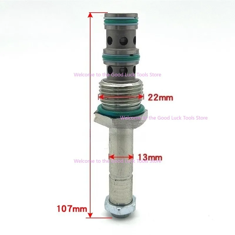 1PC Suitable for Doosan Daewoo DH150 220 225 300-5 Pilot solenoid valve core excavator