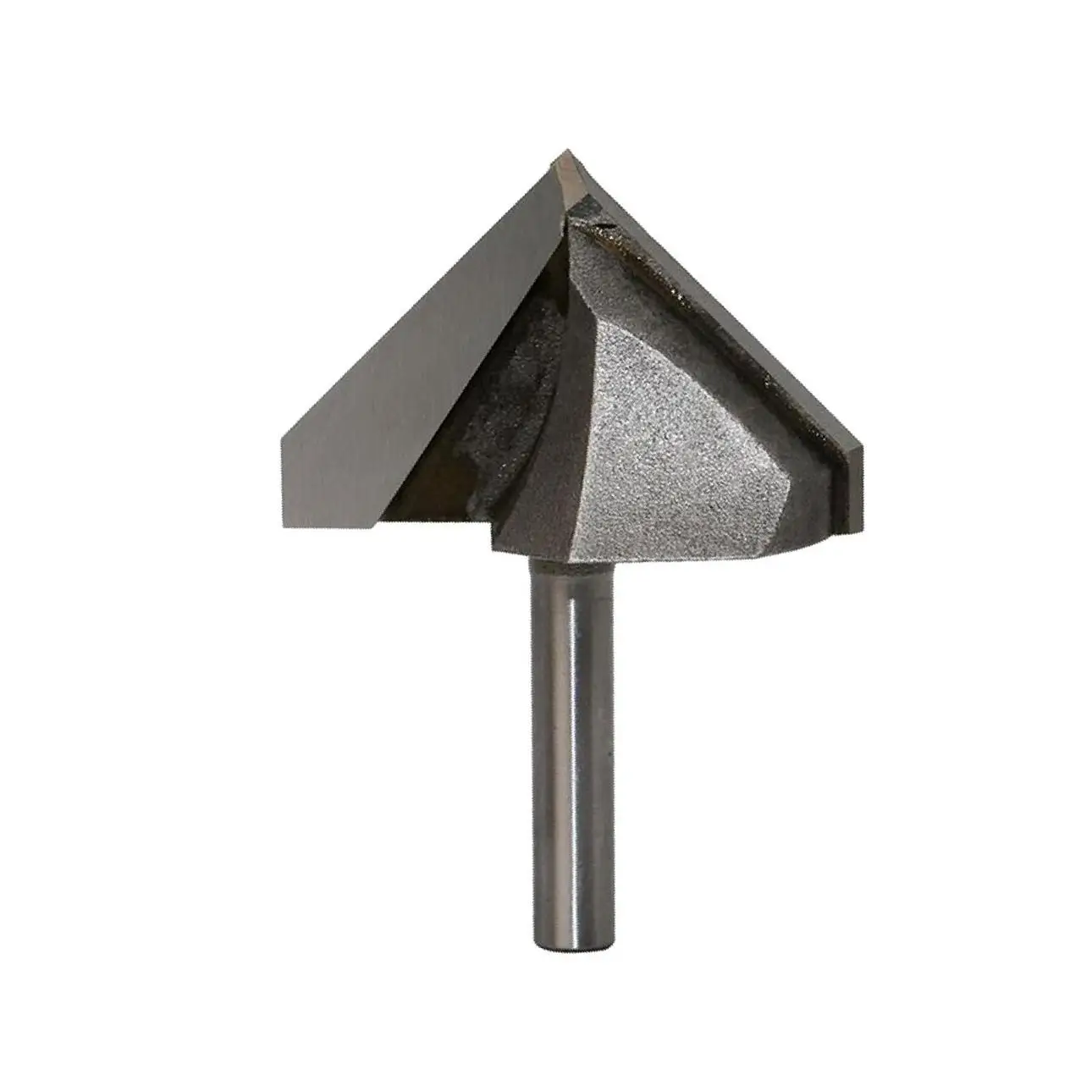 

90 Degree 1/4 x 1-3/4-Inch Diameter V-Groove Bit - Silver Wood Carving Tool