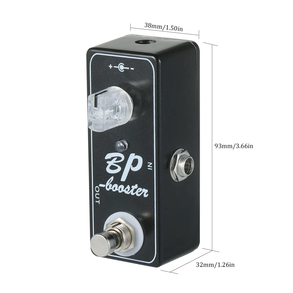 MOSKY Mini BP Booster Clean Boost Effect Full Metal Shell Guitar Pedals True Bypass