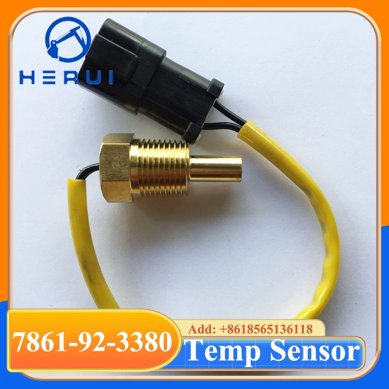 

Excavator Water Fuel Temperature Temp Switch Sensor For PC200 PC220-6 6D102 7861-92-3380 7861923380