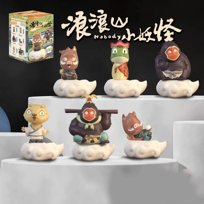 

Аутентичный спот Langlang Mountain, маленький монстр, слепая коробка, фильм, аниме, периферийная слепая коробка, детская игрушка, подарок, украшение для рабочего стола