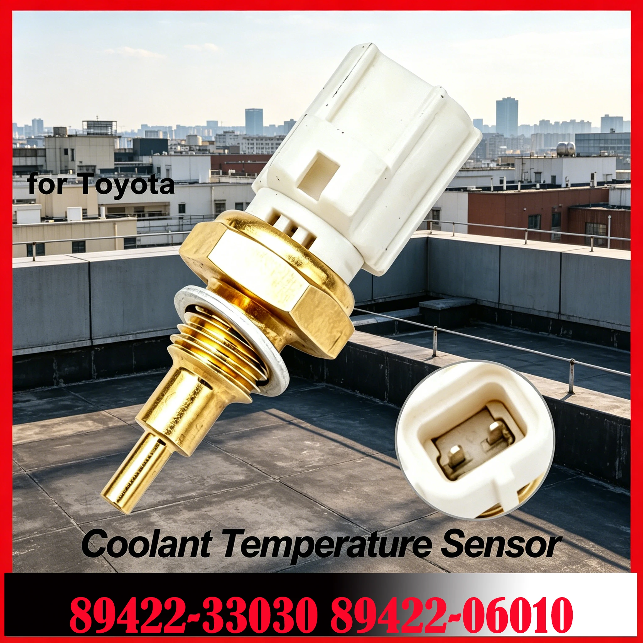 

Coolant Temperature Sensor 89422-33030 for Toyota RAV 4 Land Cruiser Camry Corolla Highlander Prius Avensis Hilux 8942233030