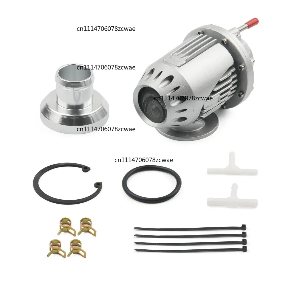 for  Bov Turbo Blow Off Valve Bov with Adapter Flange With Original box and instructions BLACK/SILVER