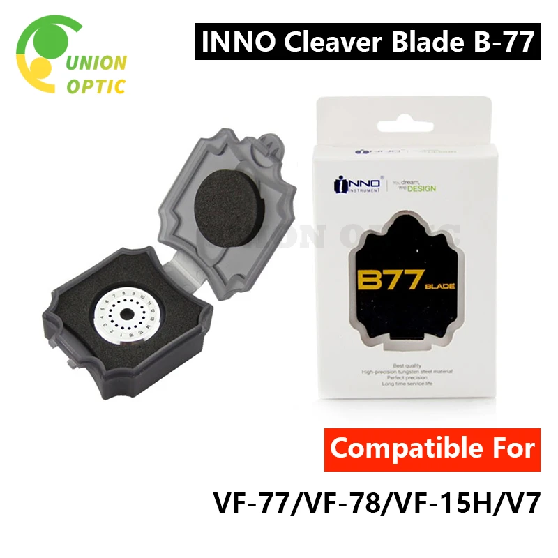 1/2/5/10 Pieces INNO Fiber Cleaver Blade B-77 Fit For VF-77/VF-78/VF-15H/V7 Optical Cable Cutter FTTH