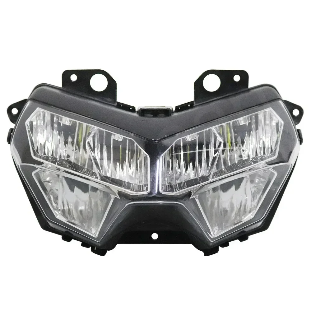Motorcycle Front Lighting Headlight Headlamp Assembly Kit Fit For Kawasaki Z400 2018 2019 2020 2021 2022, Z650 Z900 20-22