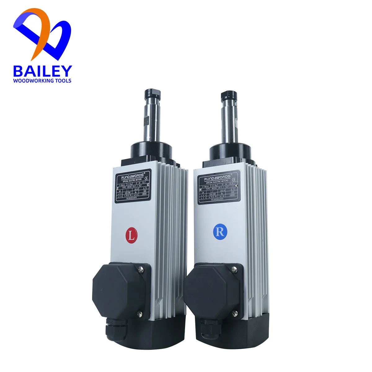 BAILEY 1PC RUNDWORDS High Speed 1.1KW 300HZ 18000RPM Trimming Motor for KDT Edge Banding Machine Woodworking Tool