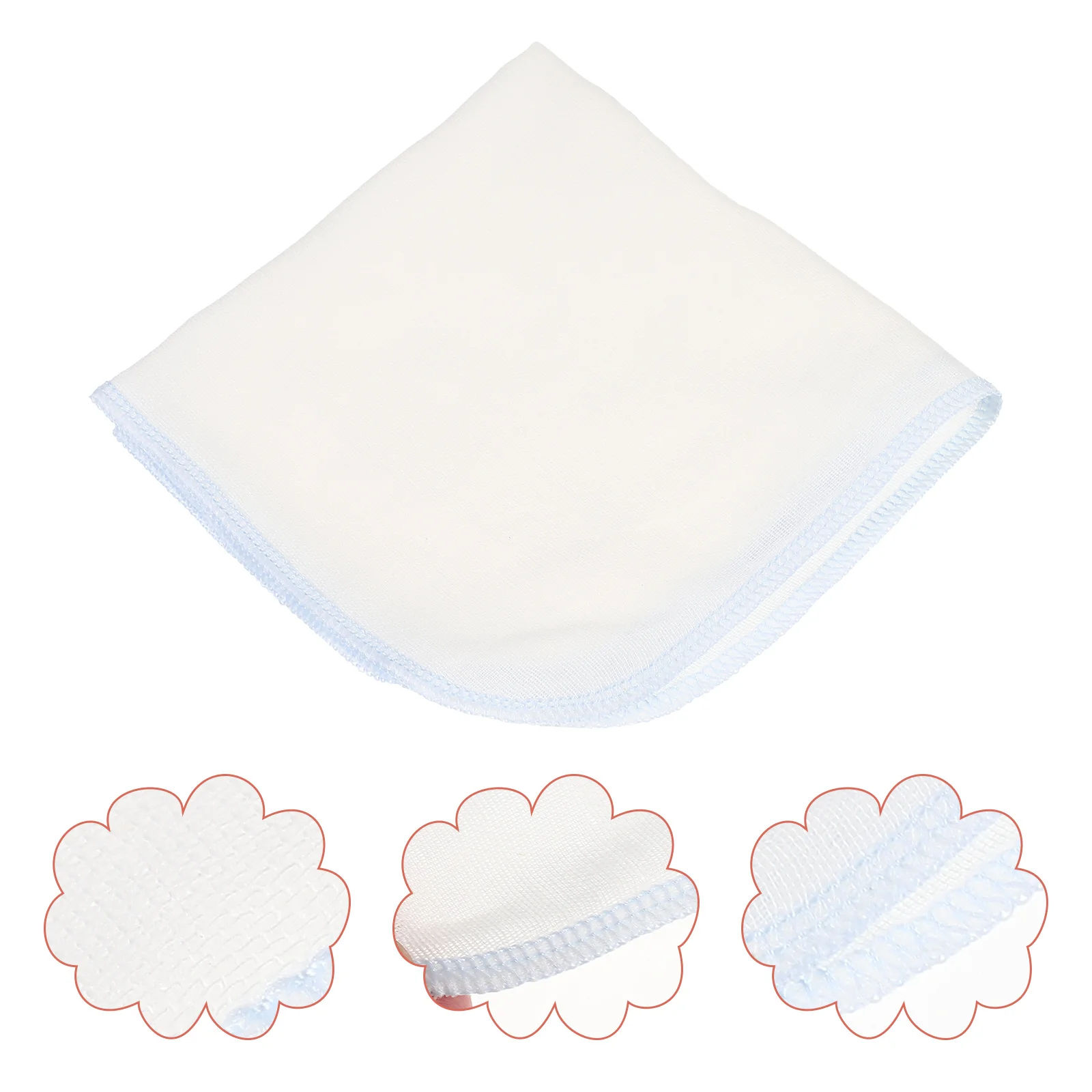 

10 шт., марлевые детские полотенца из чистого хлопка, супер впитывающие мягкие мочалки для лица новорожденных, слюнявчики, детские полотенца для кормления