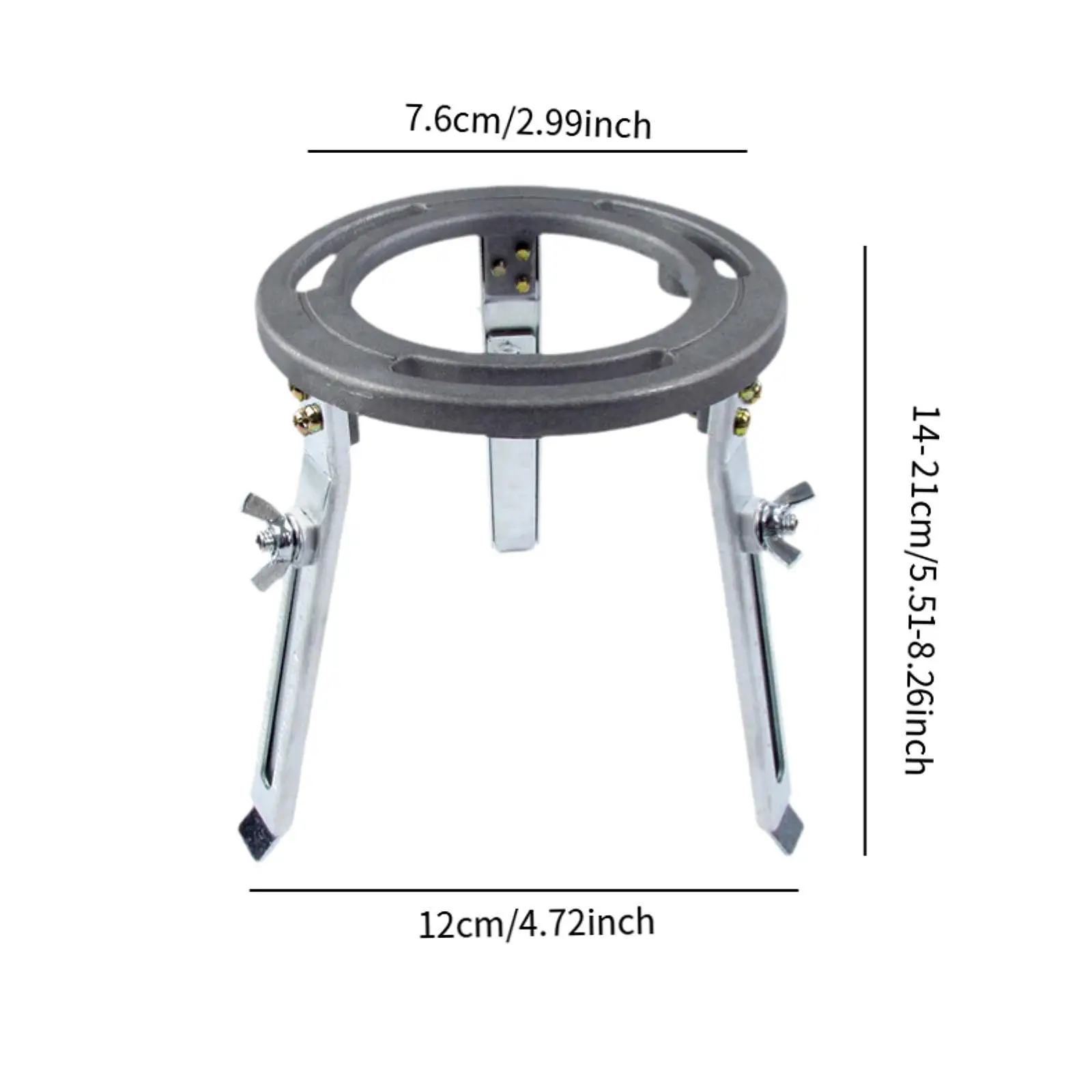 Soporte para trípode de laboratorio, soporte para instrumentos, juguete de aprendizaje, proyecto de construcción, altura ajustable, juguetes científicos DIY, soporte para experimentos