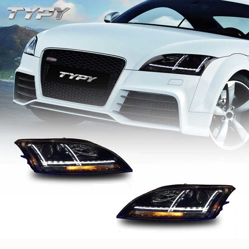 

Car Head Lamp Modified LED Headlights LED Daytime Running Lights Head Light For Audi TT 2006-2013