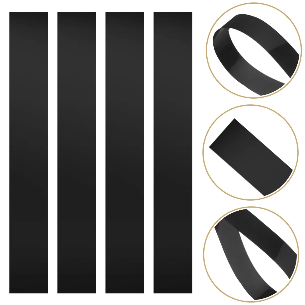 

4 Pcs Drum String Strips Snare Wire Straps for Buckle Replacement System Accessory Component