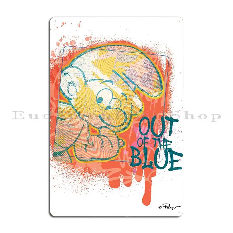 Смурфастический-граффити-металлический-знак-персонализированный-настенный-пещерный-гараж-дизайн-украшения-жестяная-вывеска-плакат