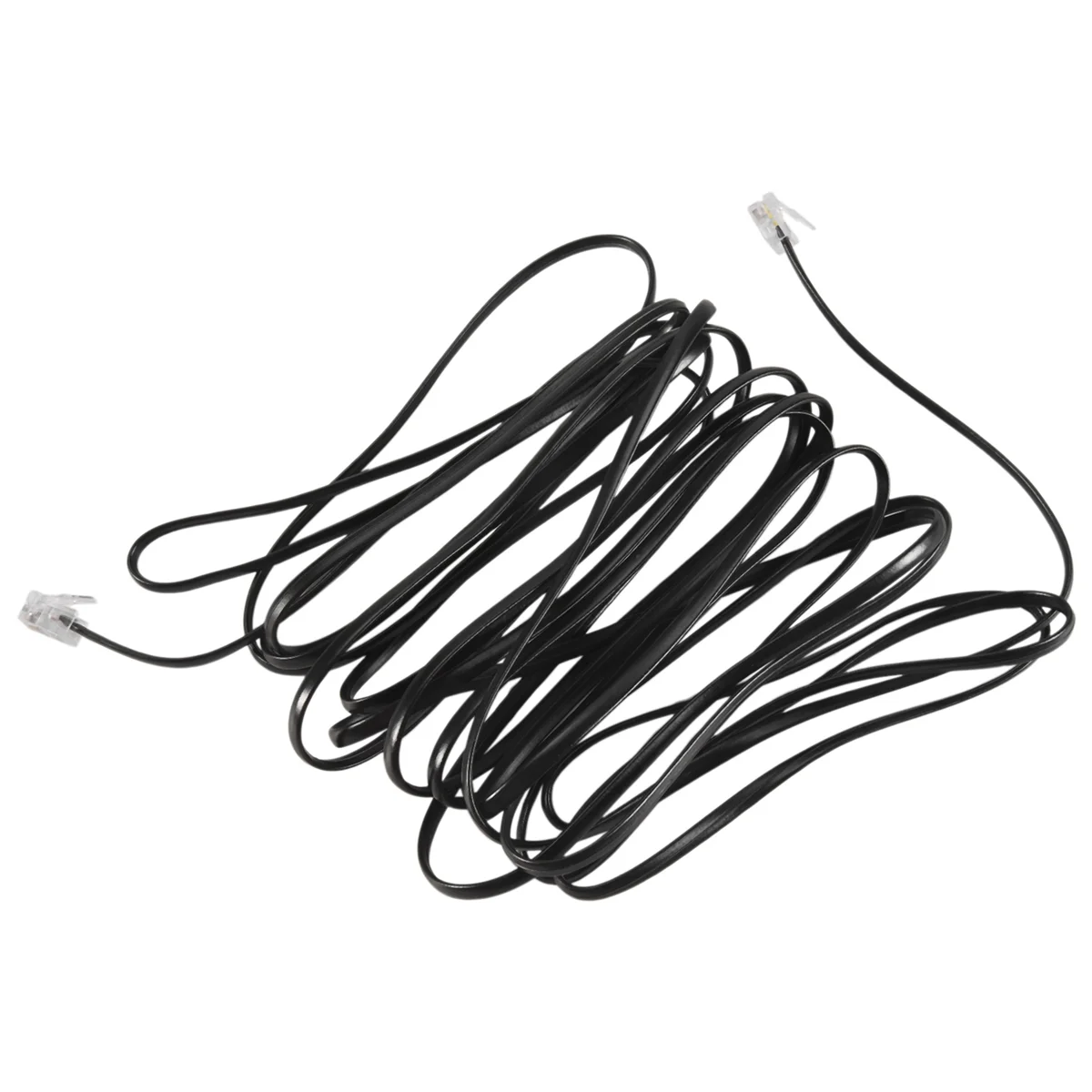 Modem ADSL do cabo telefônico de WHQT RJ11 6P4C 5 medidores