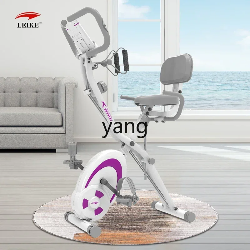 L'm Home Exercise Bike Magnetic Bike Foldable Spinning Bike