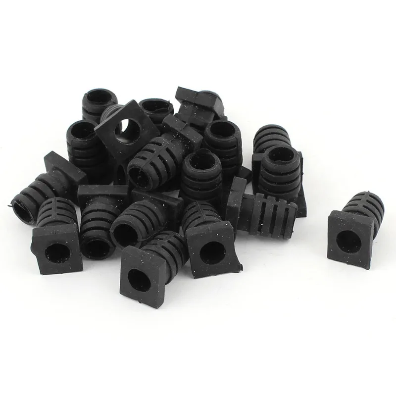 10pcs 5mm 7mm Cable Gland Connector Rubber Strain Relief Cord Boot Protector Wire Cable Sleeve for Power Tool Cellphone Charger