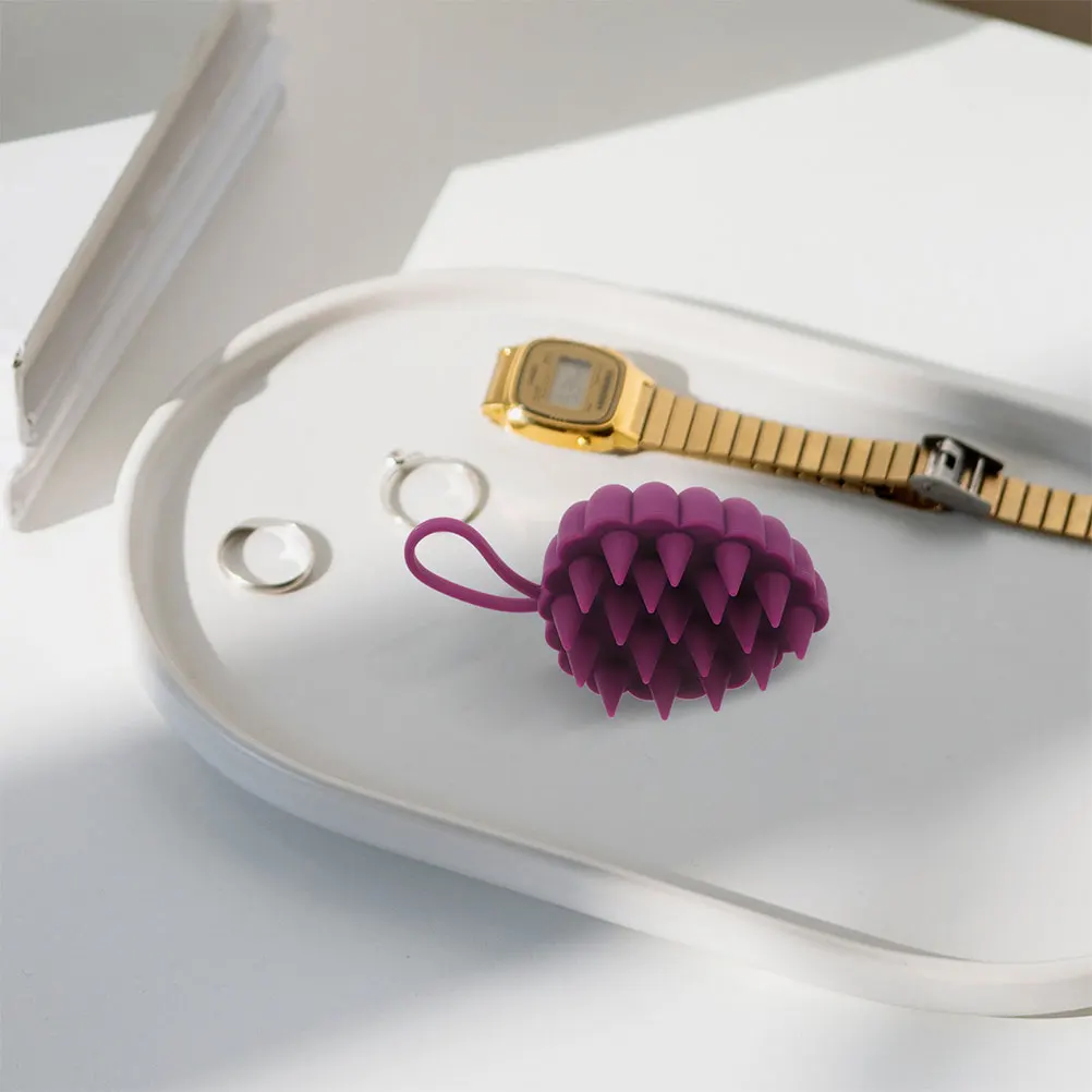 

2Pcs Soft Silicone Hair Scalp Massager Brush Scalp Scrubber Shampoo Brush Deep Clean Dandruff Removal Shower Accessory