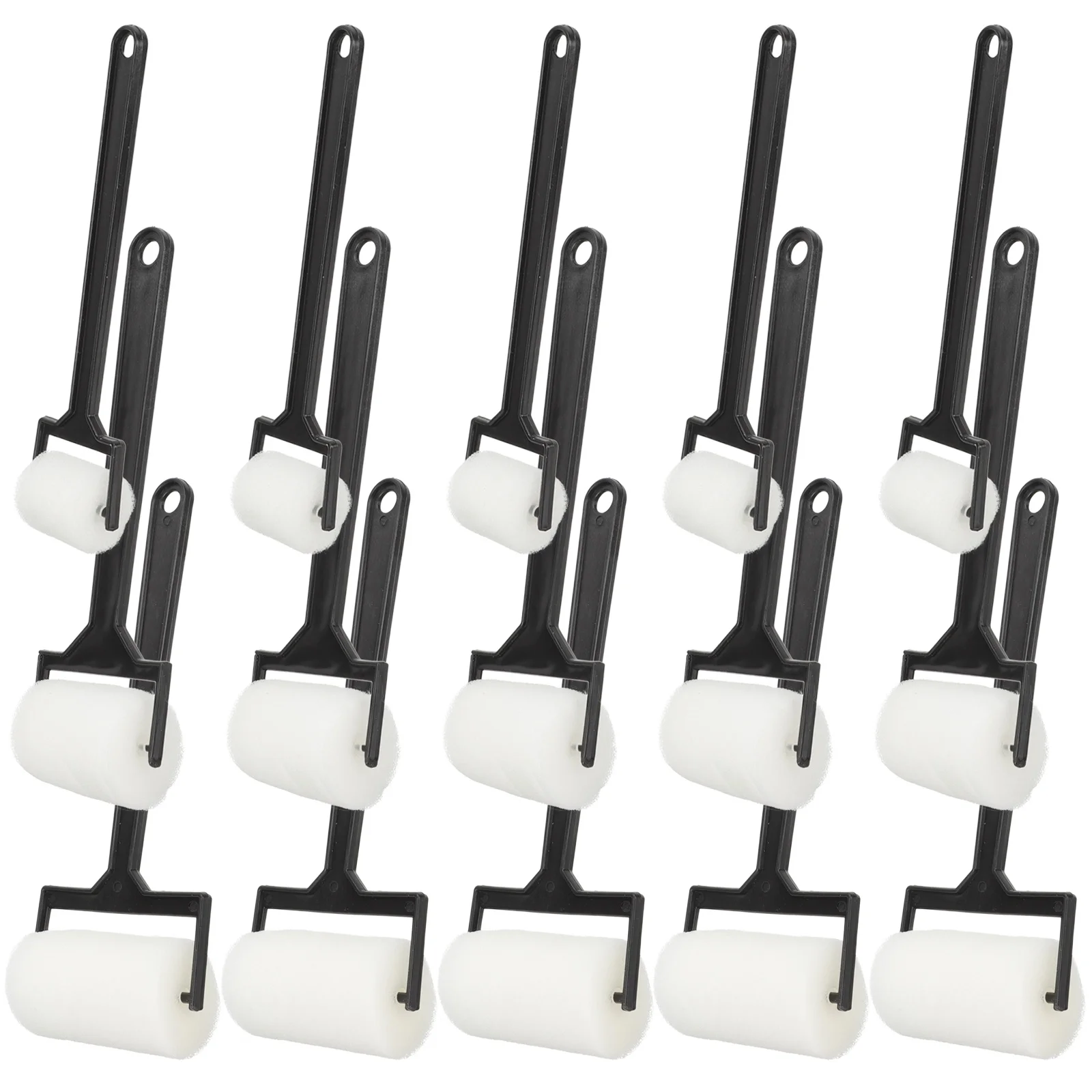 

15 Pcs Sponge Brush Chalk Paint Airbrush Foam Rocks for Painting Roller Kids Set Dad