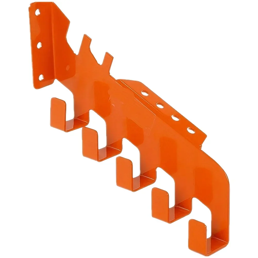 

Heavy Duty Chainsaw Storage Rack with Wall Mounted Design for Garage Workshop Featuring Metal Build and Rust Resistant Coating