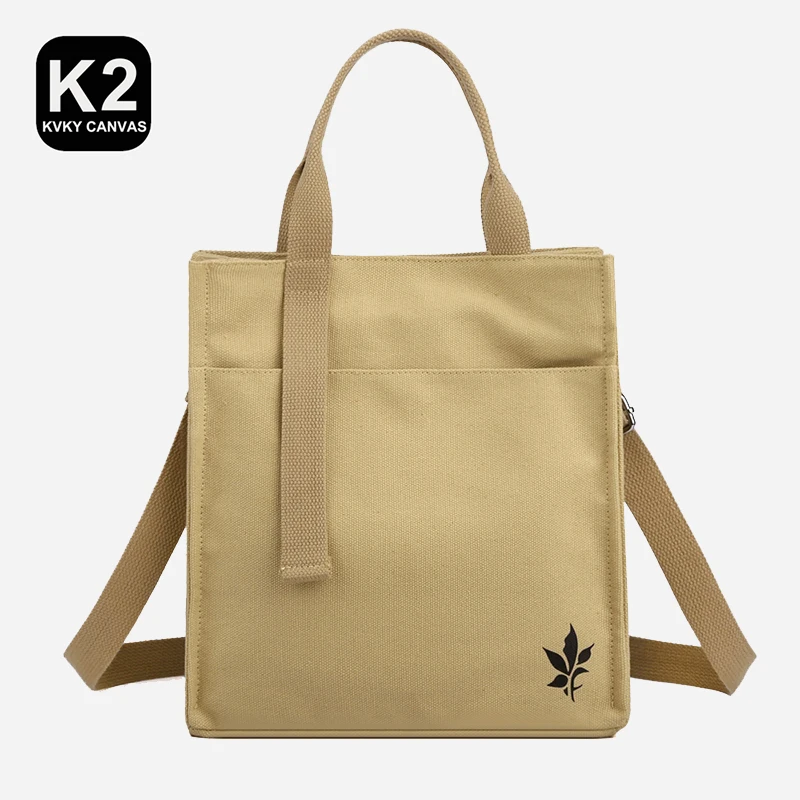 KVKY, novedad de verano, bolso de hombro de diseño, bolso cruzado serie Sen, bolso de lona ligero y versátil dulce, bolso de mujer de alta belleza