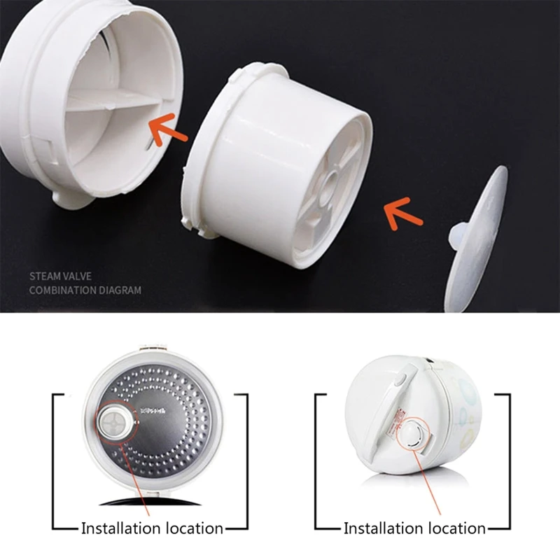 Vanne de sécurité universelle pour autocuiseur électrique, limite de dégagement de vapeur, fournitures de cuisine, cuiseur à riz, S, M, L