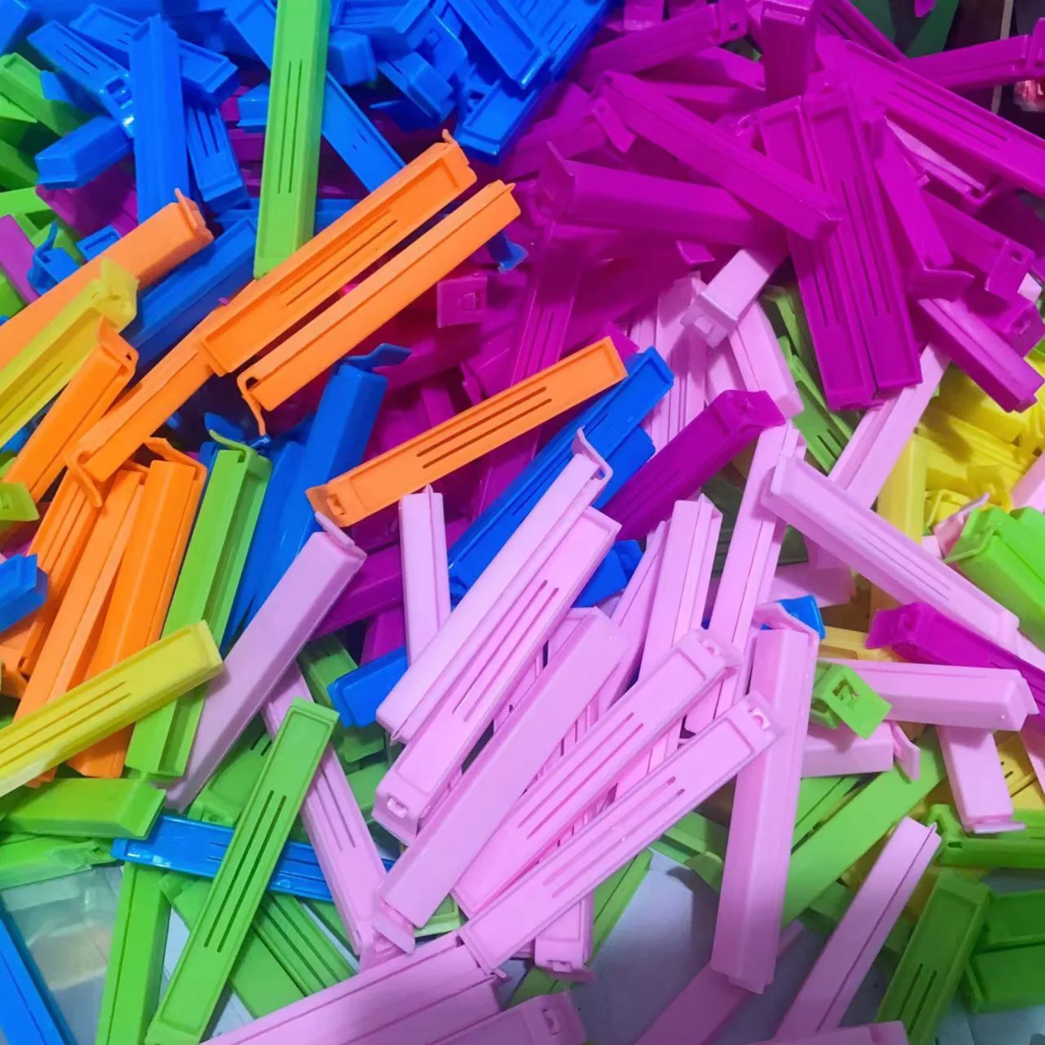 10-100 قطعة البلاستيك الغذاء مقاطع حقيبة السدادة المشبك المطبخ أداة المحمولة تخزين ختم مشبك عزل ل حقيبة ختم الملحقات #3