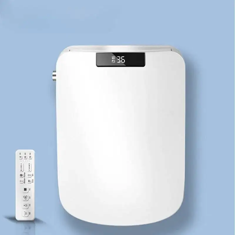 

Square Smart Cover Electronic Bidet Bowls Seat Heating Clean Dry Intelligent Toilet Lid For Bathroom