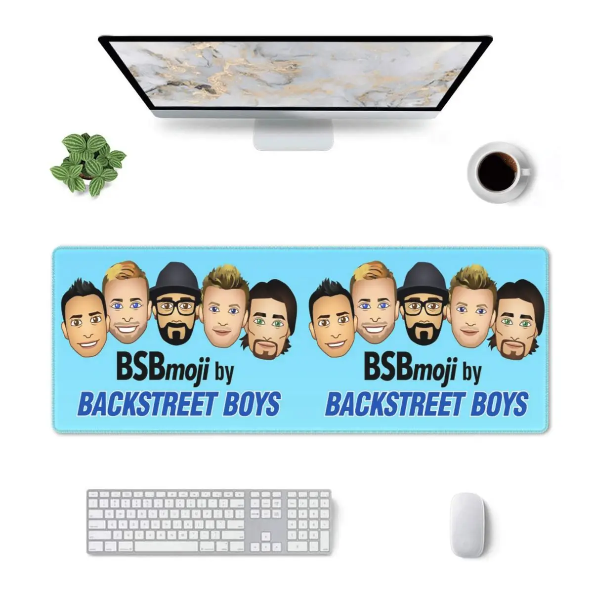 Large Mouse Pad Backstreet Boys Music Group Gamer PC Laptop Mats Keyboard Carpet Computer Gaming Office Accessories Desk Mat