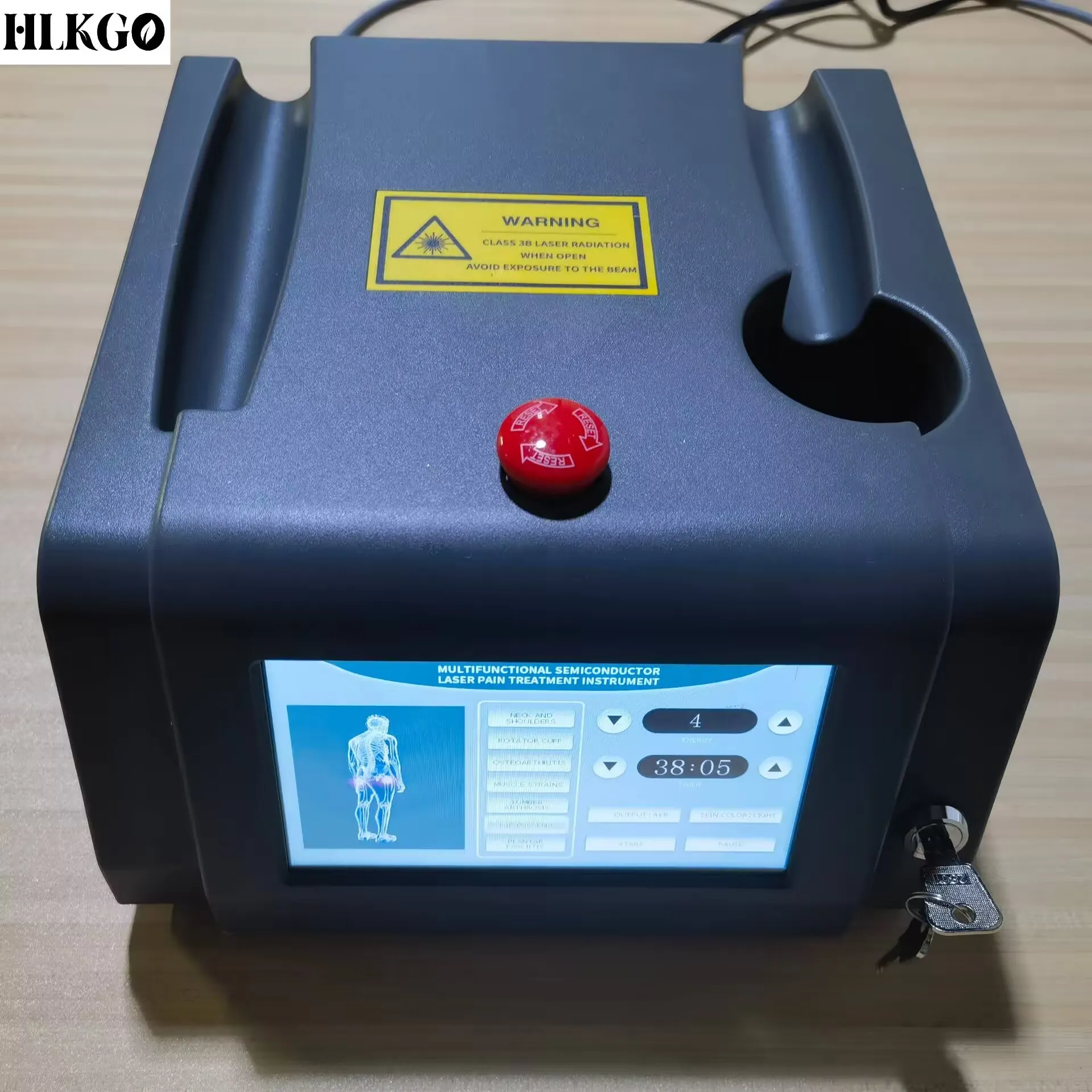 

Профессиональная лазерная терапевтическая система IV класса, 1055 мВт, 650 нм и 808 нм, с двойной длиной волны, для снятия боли у людей и животных, восстановления мышц