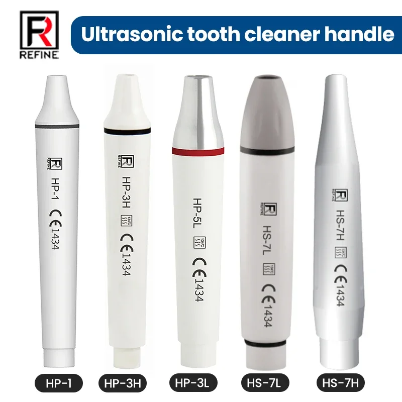 Refine Ultrasonic Scaler Handpieces HS-7H,HS-7L, HP-5L, HP-3H, HP-1 Models LED Handle Compatible EMS Units Dental accessories