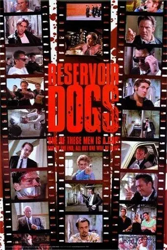 RESERVOIR DOGS QUENTIN TARANTINO POSTER FILM STRIPS