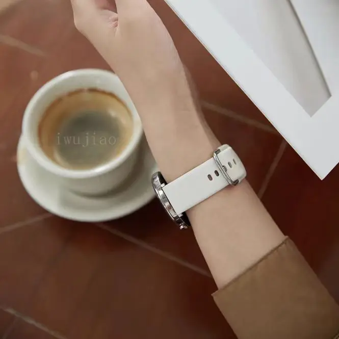 Силиконовый ремешок для Samsung Galaxy Watch 7 FE 5 Pro 4 6 classic 44 мм 40 мм спортивный браслет correa Galaxy Watch 7 ремешок