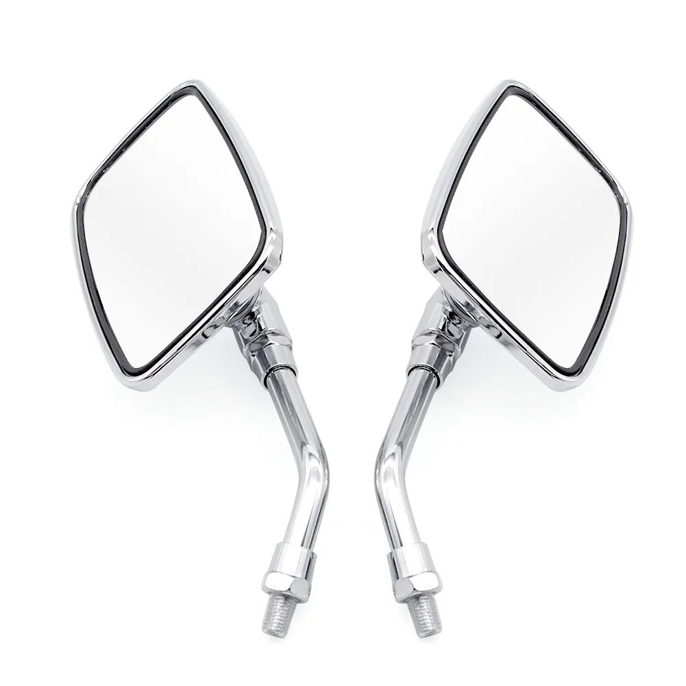 لهوندا الظل VT VT1100 VT750 VT600 VF750 Magna 750 دراجة نارية الملحقات تعديل مربع مرآة الرؤية الخلفية