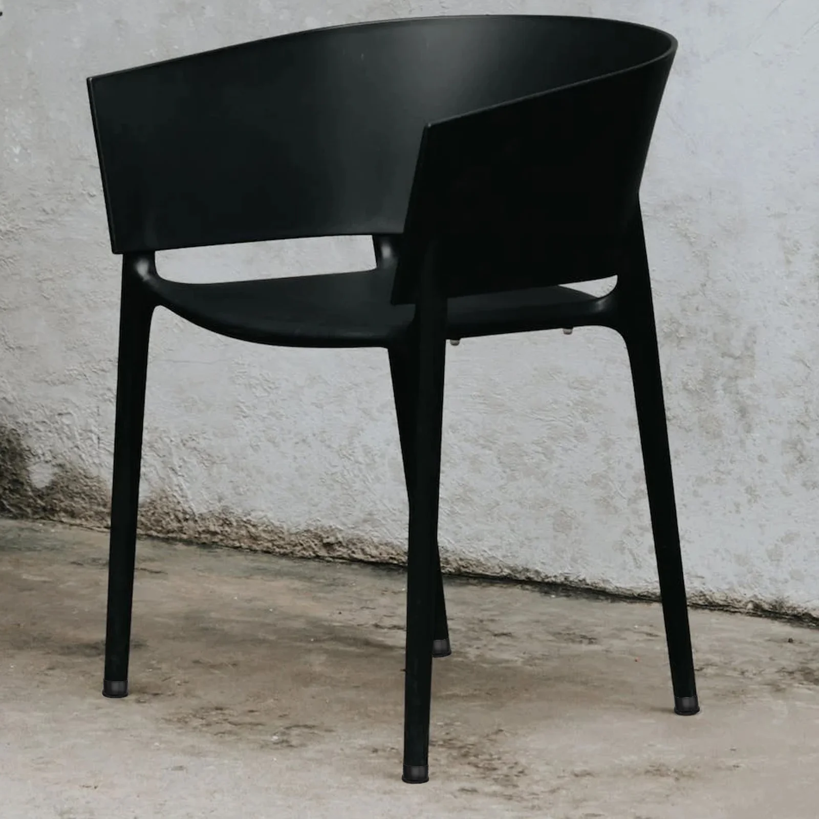 

4 pcs Round Rubber Caster Cups For Furniture Chair Bed Wheel Stoppers Non-Skid Floor Protector Heavy Duty Pads