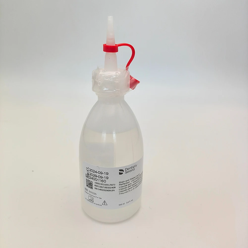 سائل طلاء البقع للأسنان 100 مللي قشرة الخزف مزيج نموذج السائل E/U الأصلي Dentsply Sirona Ceramco 3 مسحوق التزجيج الزائد 24.8 جرام #3