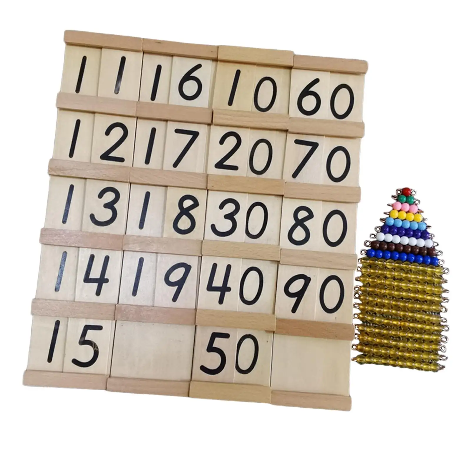 

Montessori Math Toy, Kindergarten Educational Game Toy for Kids Age 4 5 6 7 8