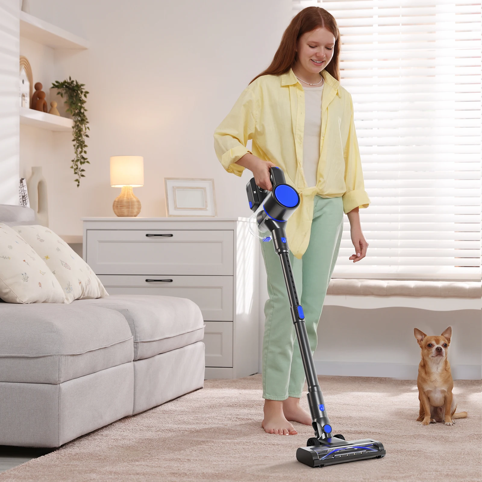 cordless vacuum overview design