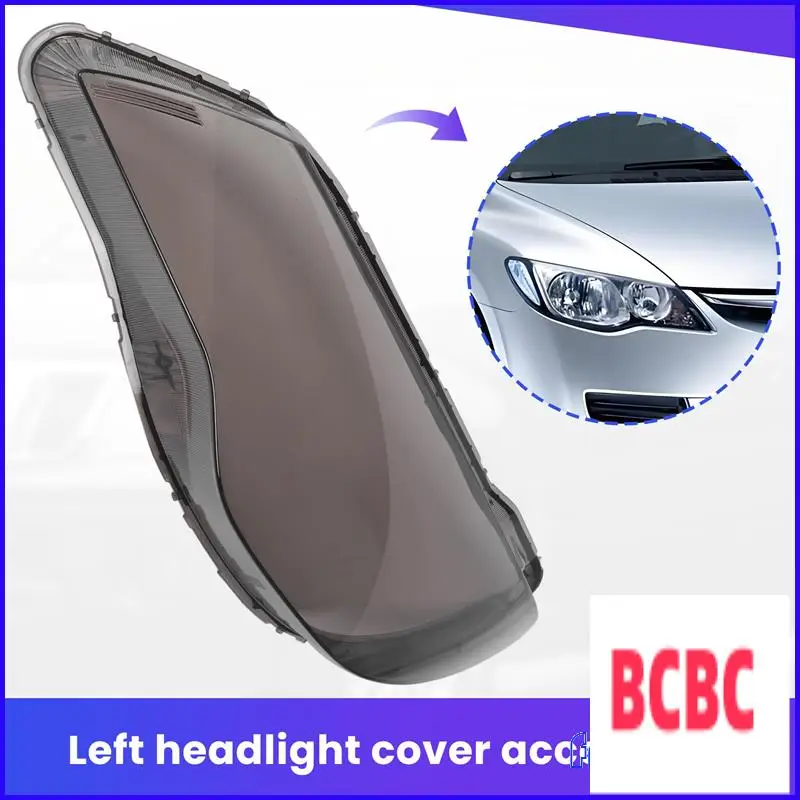 BB-Smoke سيارة الجانب عدسة المصباح الأمامي غطاء مصباح قذيفة غطاء ل 2006 2007 2008 2009 2010 2011 هوندا سيفيك FD 8Th