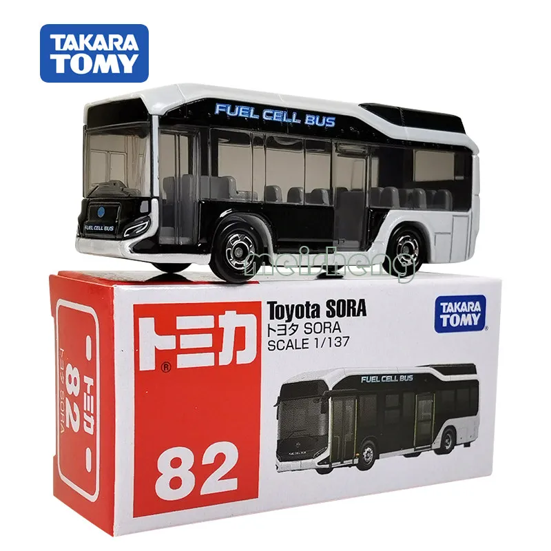 Genuine Takara Tomy Tomica Premium BUS Series LODON BUS Mini Diecast Alloy Vehicle Desktop Collect Model Toy Boy's Birthday Gift
