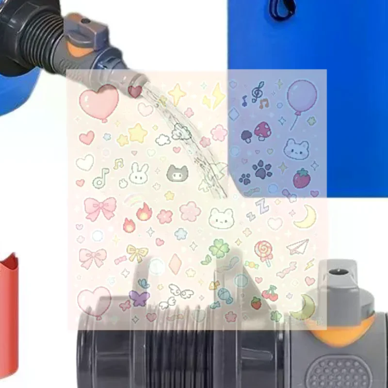 1 Set Water Tank Garden Irrigation Connections Tools PVC Water Tank Connector With 1/2 3/4 Quick Connect Straight-through Valve
