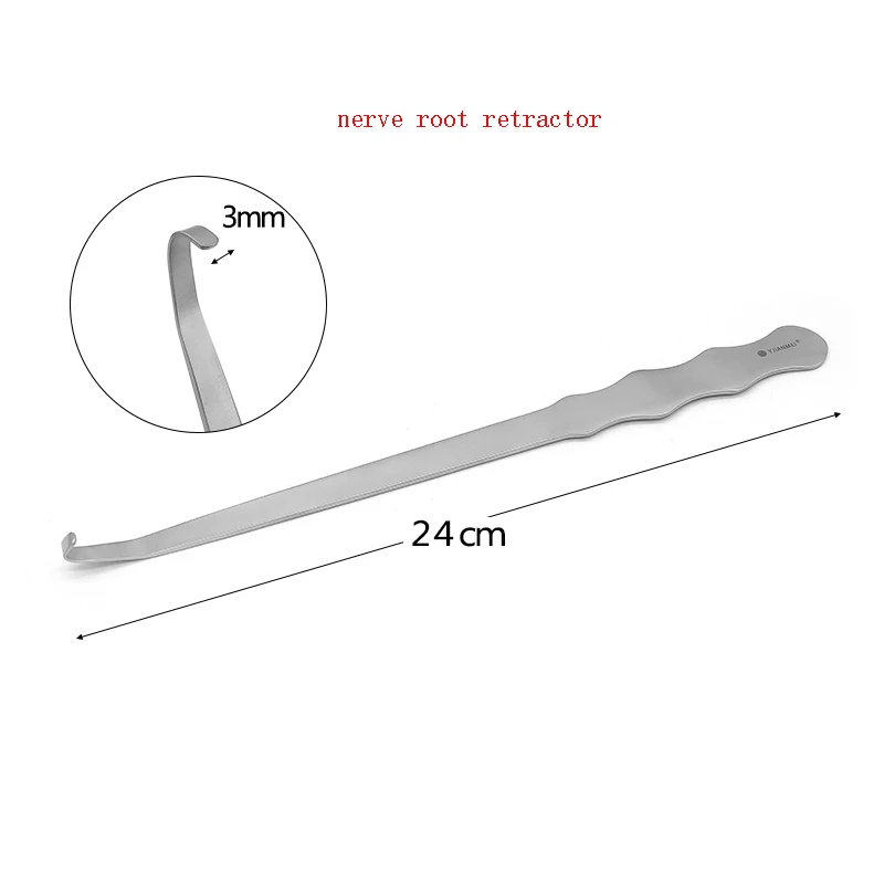 Strumenti ortopedici minimamente invasivi, ganci per radice nervosa, ganci medici, divaratori e ganci per piastre ioniche per spelatura nerve
