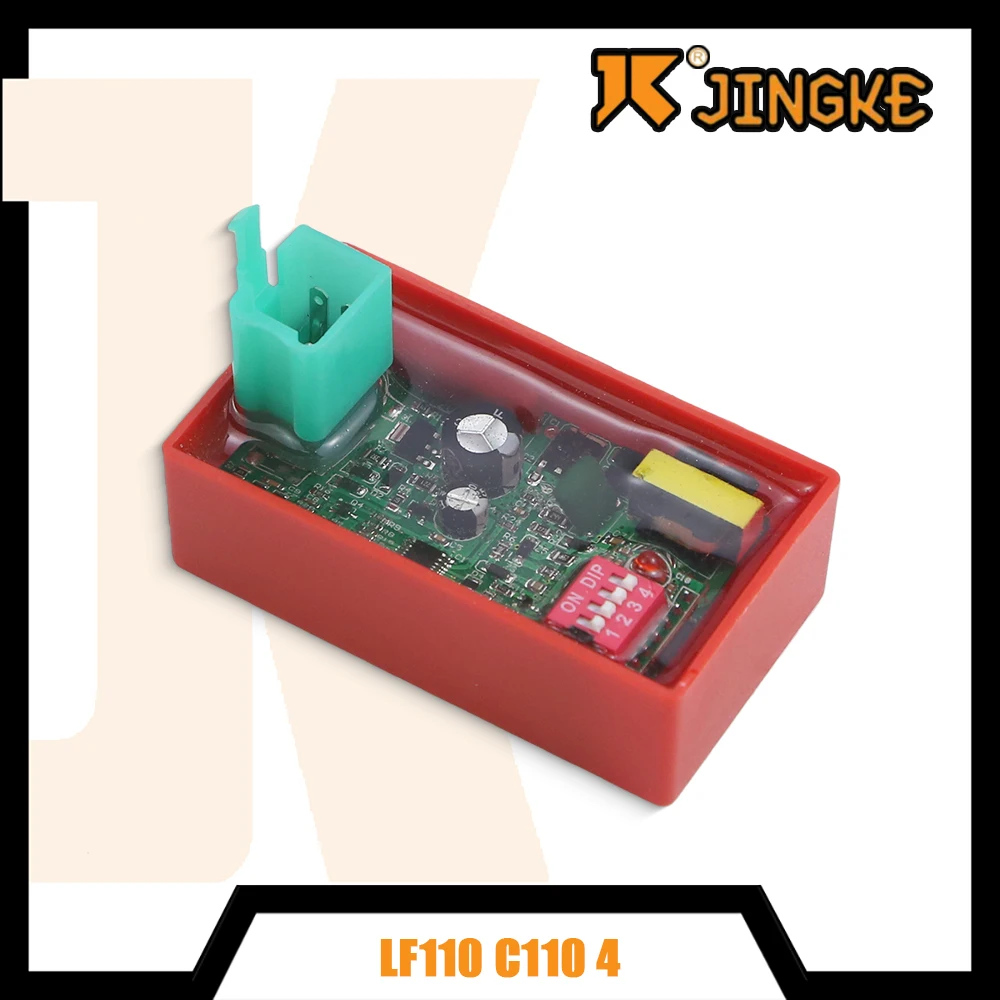 

4Pin AC CDI Box With DIP Switch Racing Ignition Speed Limit 4000-12000 For WAVE100 YX140 CG125 CG150 Racing
